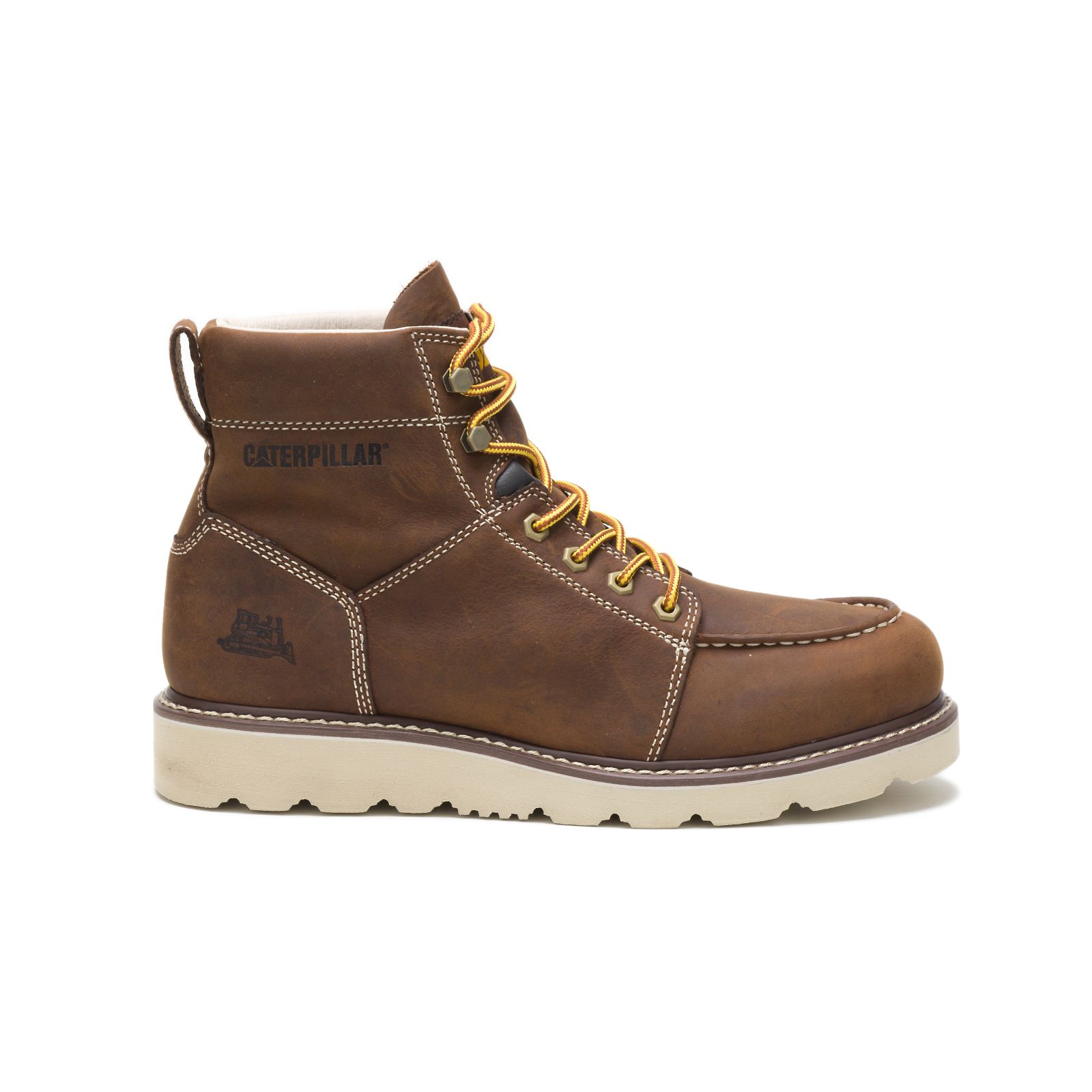 Caterpillar Tradesman Men's Work Boots Chocolate Brown | Cat-536978