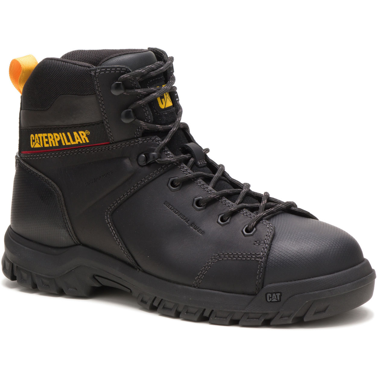 Caterpillar Wellspring Men's Safety Boots Black | Cat-431095