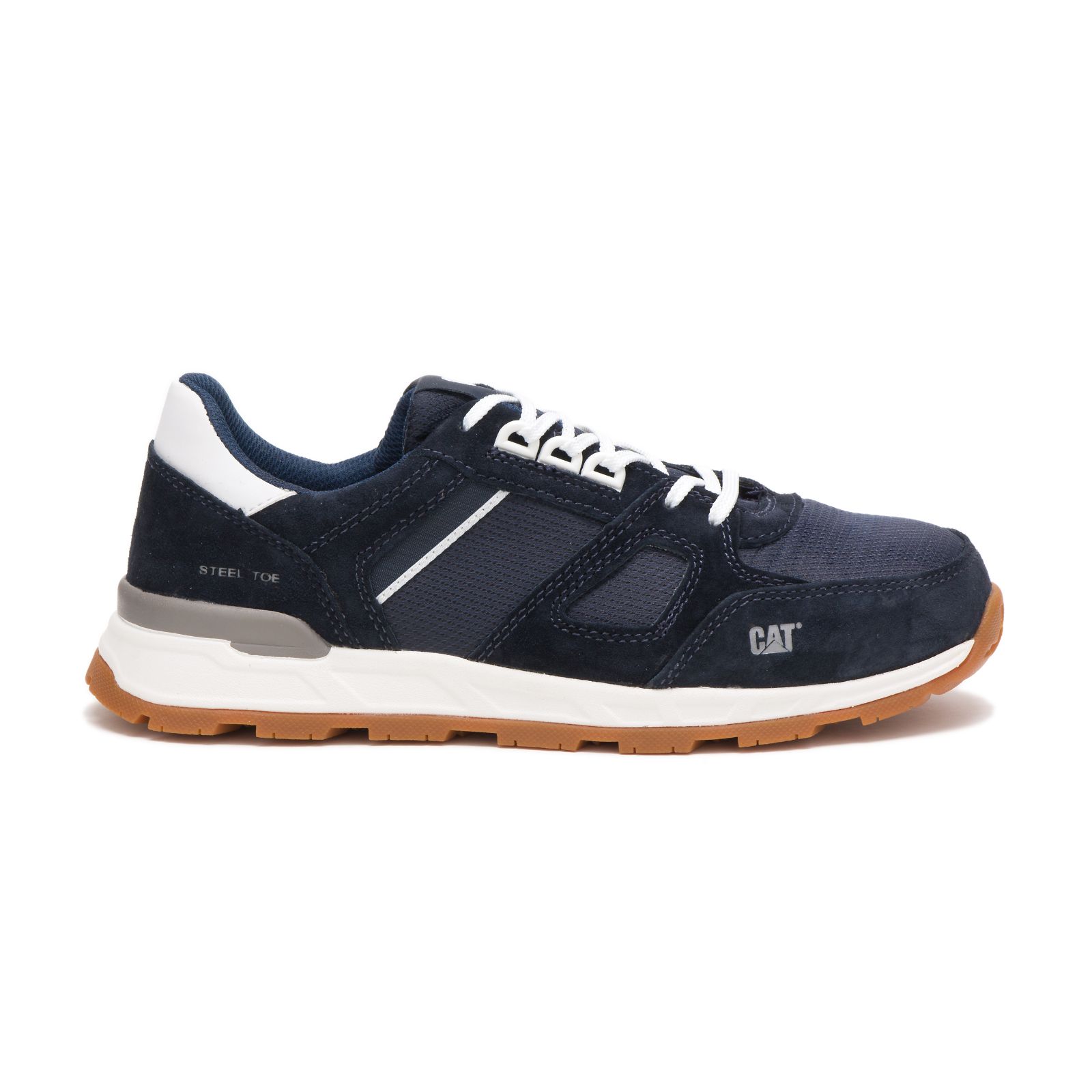 Caterpillar Woodward Steel Toe Men's Steel Toe Shoes Blue | Cat-746083